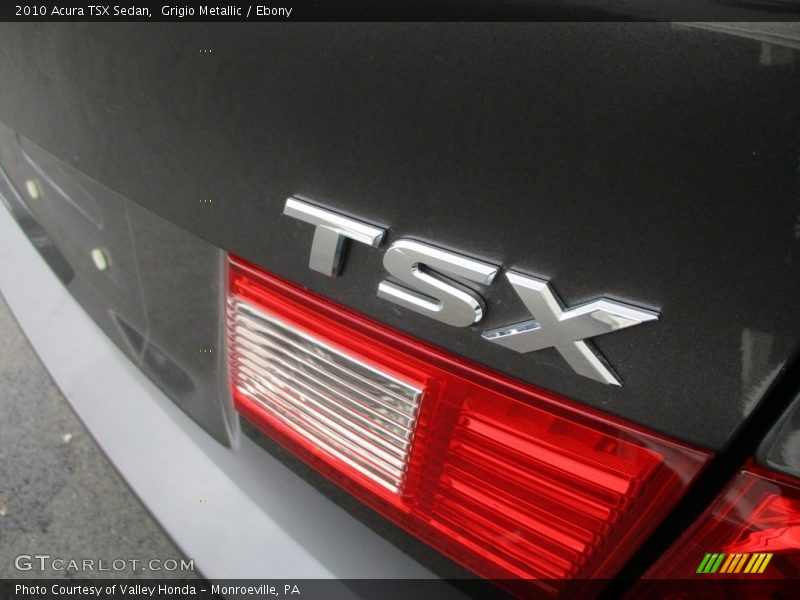 Grigio Metallic / Ebony 2010 Acura TSX Sedan