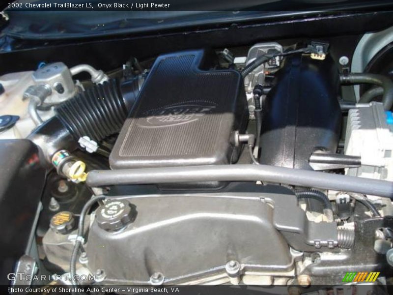 Onyx Black / Light Pewter 2002 Chevrolet TrailBlazer LS