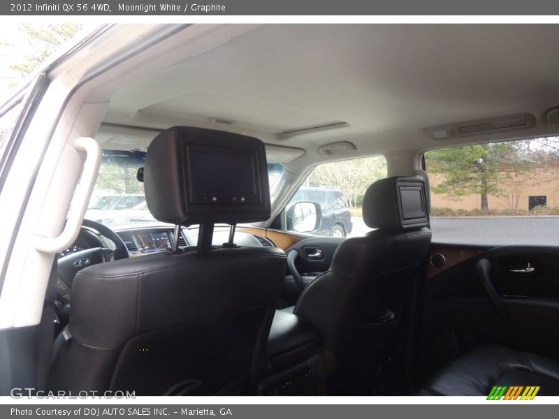 Moonlight White / Graphite 2012 Infiniti QX 56 4WD