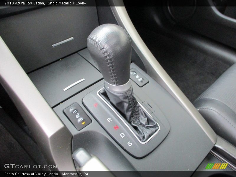 Grigio Metallic / Ebony 2010 Acura TSX Sedan