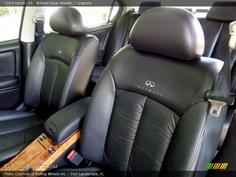 Brilliant Silver Metallic / Graphite 2004 Infiniti I 35