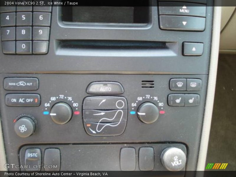 Ice White / Taupe 2004 Volvo XC90 2.5T