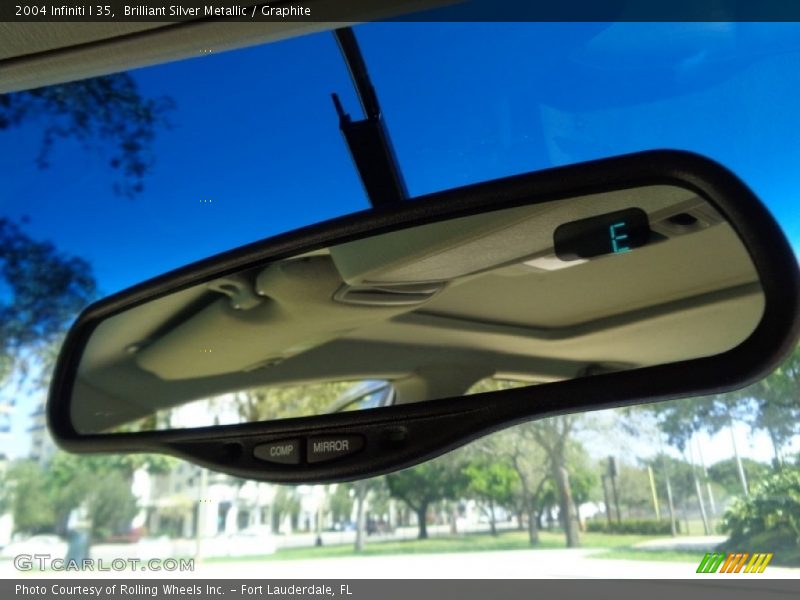 Brilliant Silver Metallic / Graphite 2004 Infiniti I 35