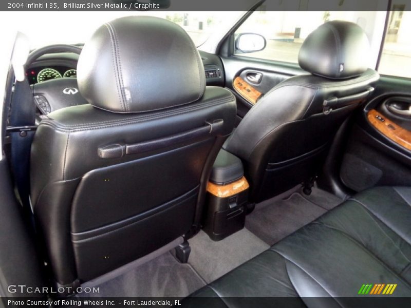 Brilliant Silver Metallic / Graphite 2004 Infiniti I 35