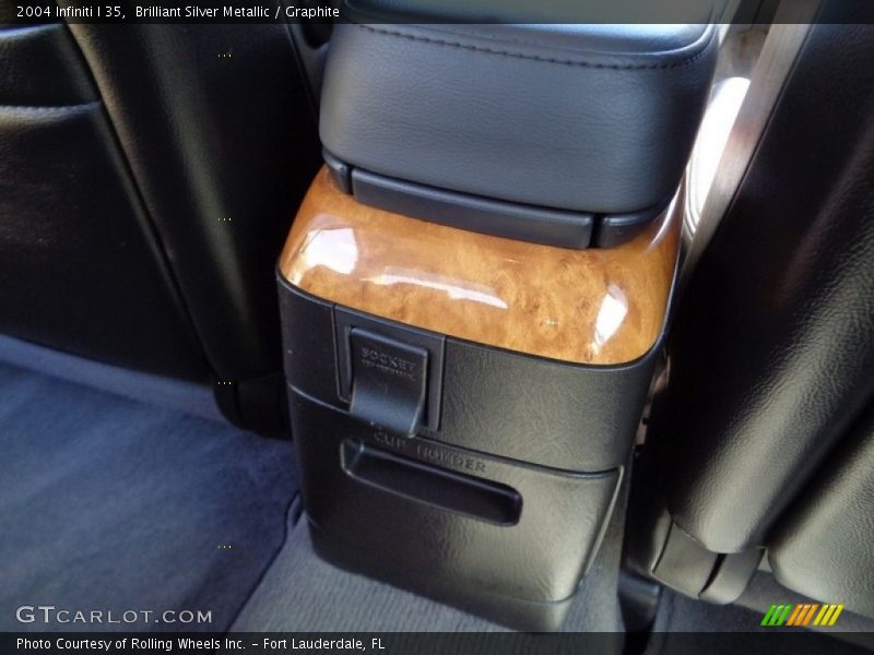Brilliant Silver Metallic / Graphite 2004 Infiniti I 35