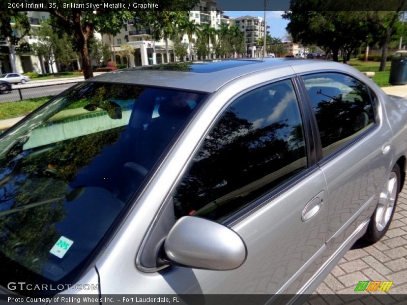 Brilliant Silver Metallic / Graphite 2004 Infiniti I 35