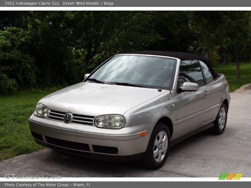 Desert Wind Metallic / Beige 2001 Volkswagen Cabrio GLX