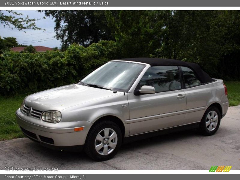 Desert Wind Metallic / Beige 2001 Volkswagen Cabrio GLX