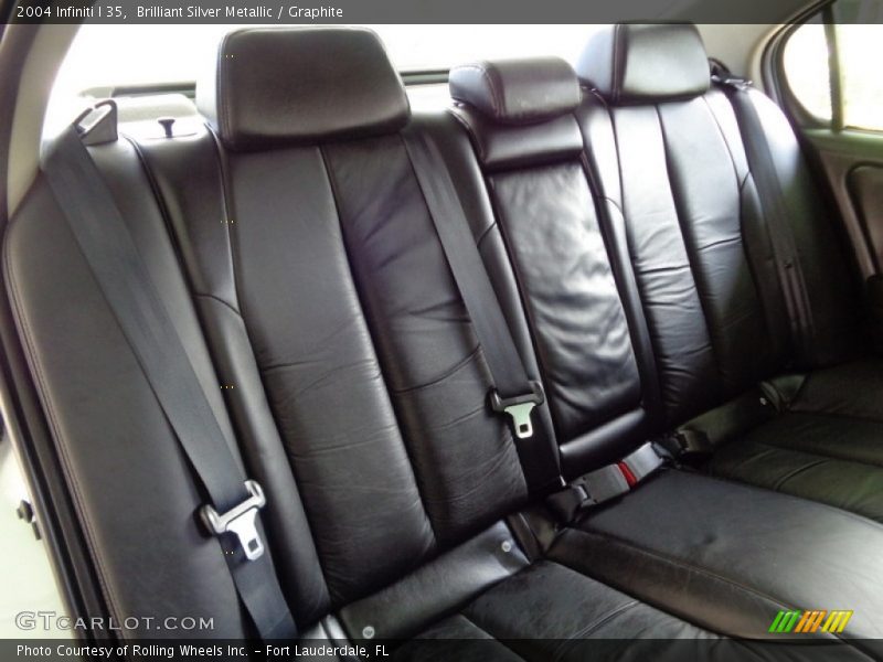 Brilliant Silver Metallic / Graphite 2004 Infiniti I 35