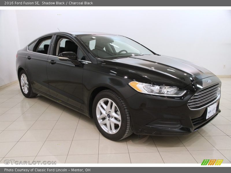 Shadow Black / Charcoal Black 2016 Ford Fusion SE