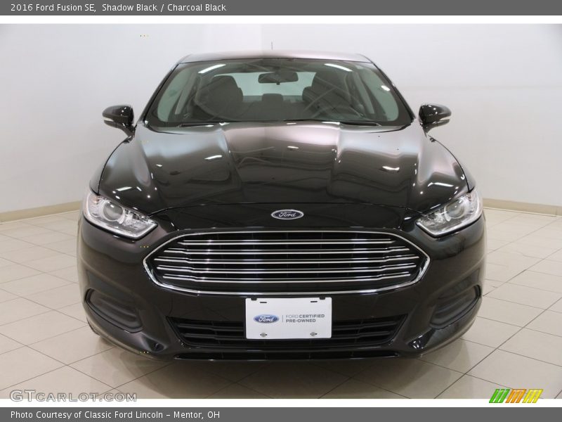 Shadow Black / Charcoal Black 2016 Ford Fusion SE