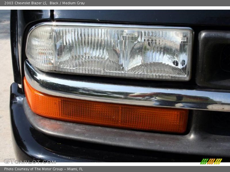 Black / Medium Gray 2003 Chevrolet Blazer LS