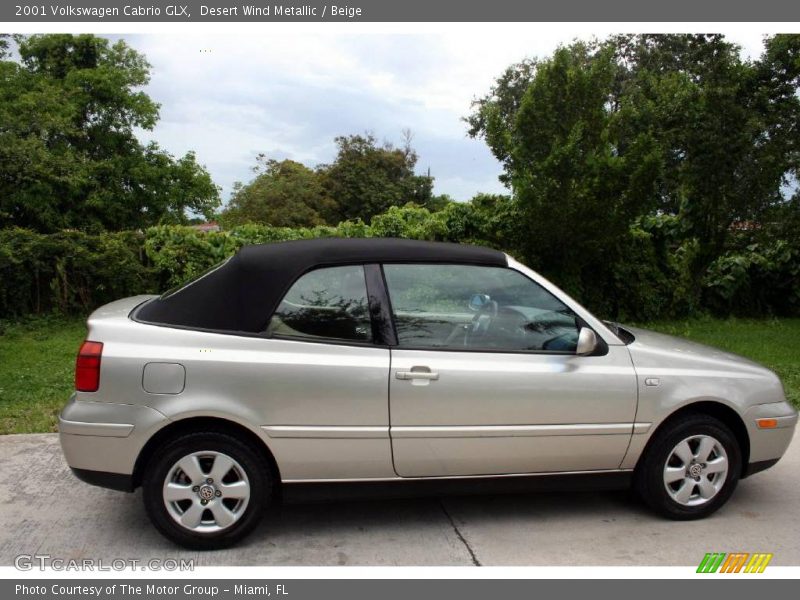 Desert Wind Metallic / Beige 2001 Volkswagen Cabrio GLX