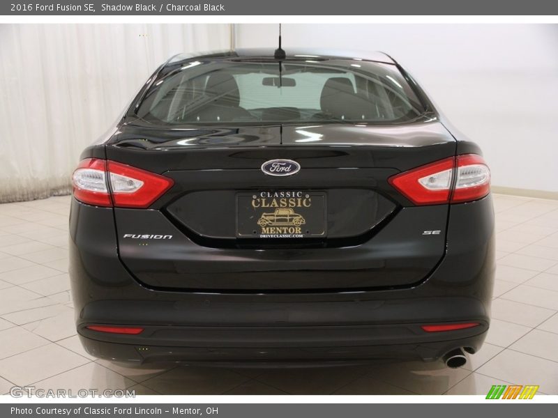 Shadow Black / Charcoal Black 2016 Ford Fusion SE