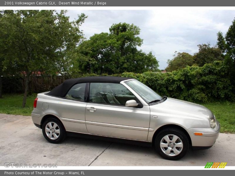 Desert Wind Metallic / Beige 2001 Volkswagen Cabrio GLX
