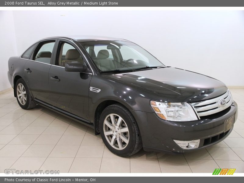 Alloy Grey Metallic / Medium Light Stone 2008 Ford Taurus SEL