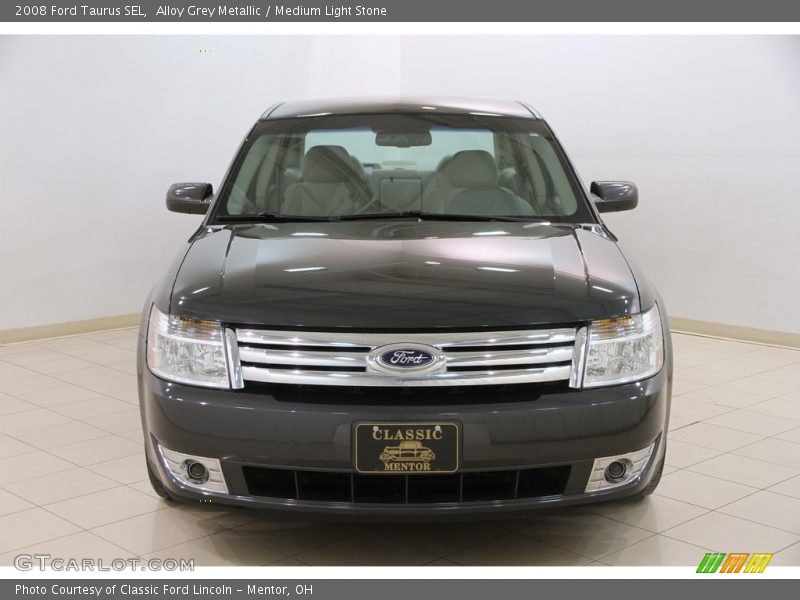 Alloy Grey Metallic / Medium Light Stone 2008 Ford Taurus SEL
