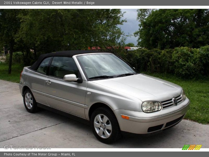 Desert Wind Metallic / Beige 2001 Volkswagen Cabrio GLX