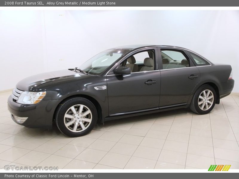 Alloy Grey Metallic / Medium Light Stone 2008 Ford Taurus SEL