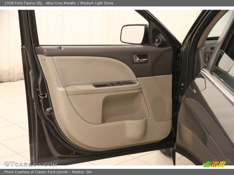 Alloy Grey Metallic / Medium Light Stone 2008 Ford Taurus SEL