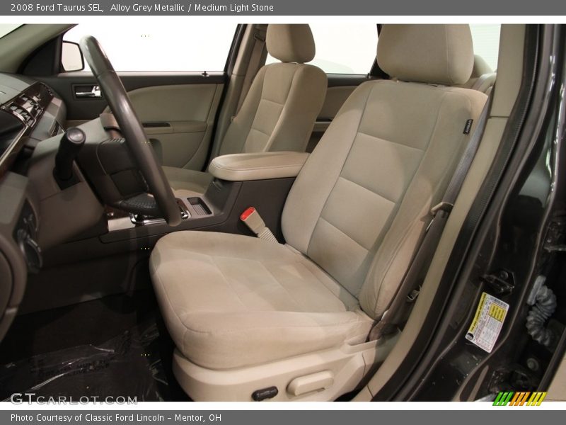 Alloy Grey Metallic / Medium Light Stone 2008 Ford Taurus SEL