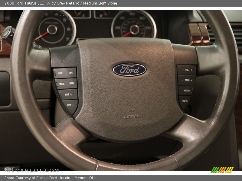 Alloy Grey Metallic / Medium Light Stone 2008 Ford Taurus SEL