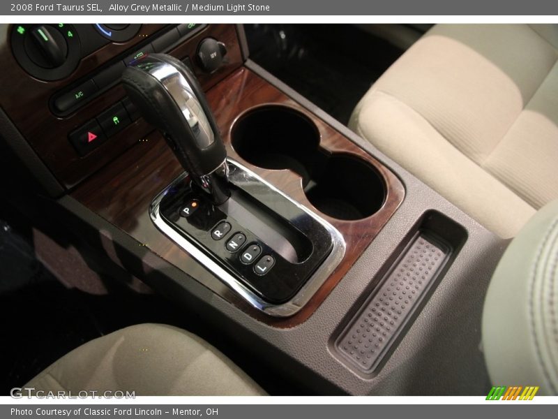 Alloy Grey Metallic / Medium Light Stone 2008 Ford Taurus SEL