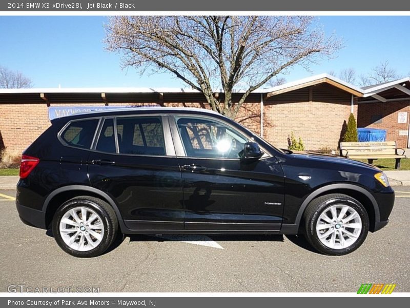 Jet Black / Black 2014 BMW X3 xDrive28i