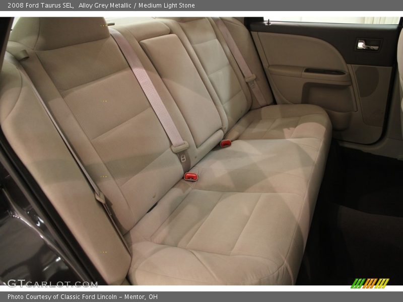Alloy Grey Metallic / Medium Light Stone 2008 Ford Taurus SEL