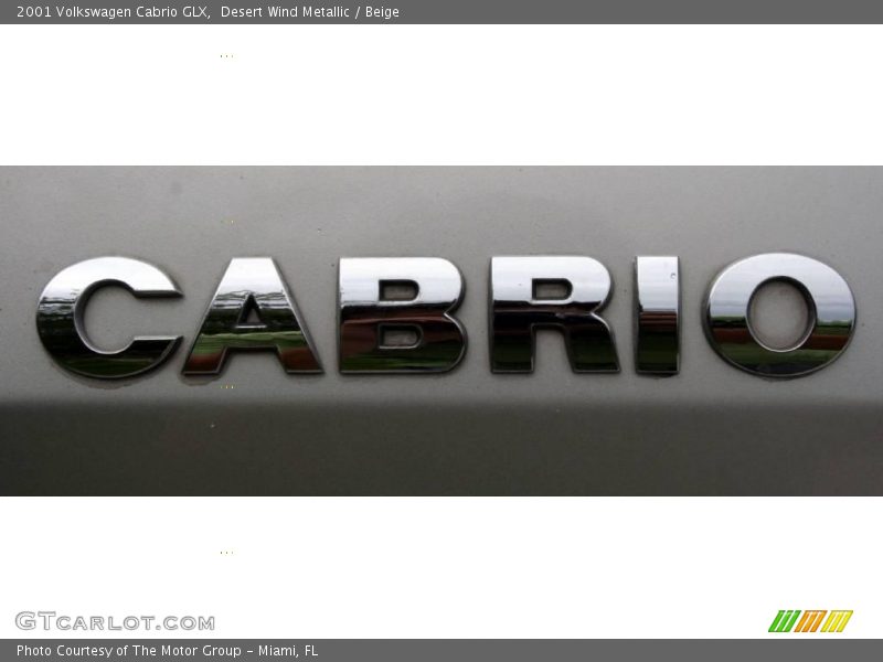 Desert Wind Metallic / Beige 2001 Volkswagen Cabrio GLX
