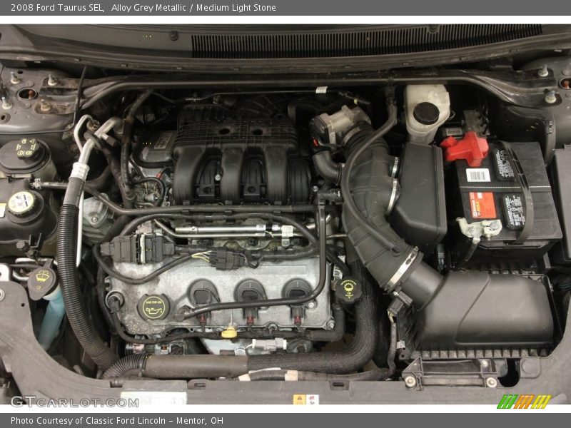 Alloy Grey Metallic / Medium Light Stone 2008 Ford Taurus SEL