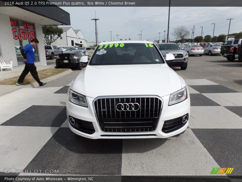 Ibis White / Chestnut Brown 2016 Audi Q5 2.0 TFSI Premium Plus quattro