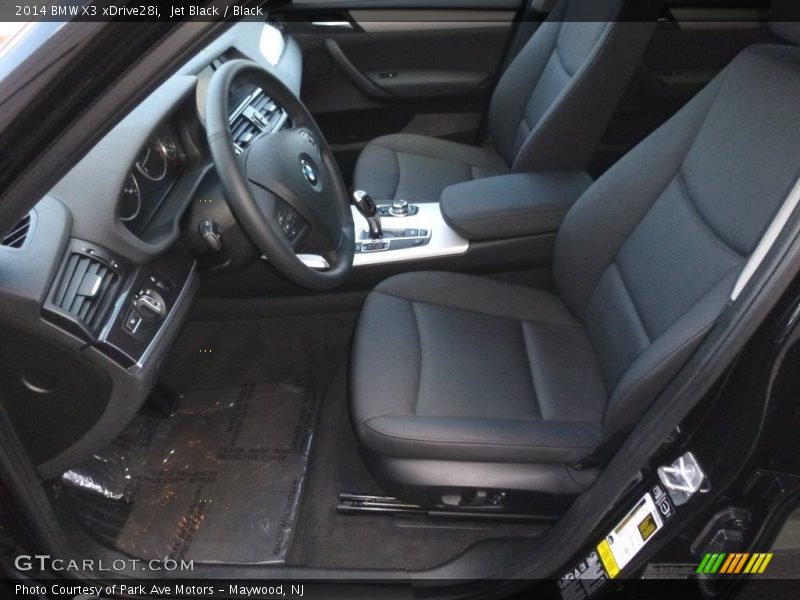 Jet Black / Black 2014 BMW X3 xDrive28i