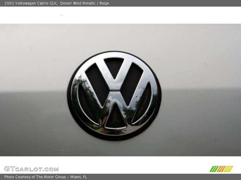Desert Wind Metallic / Beige 2001 Volkswagen Cabrio GLX