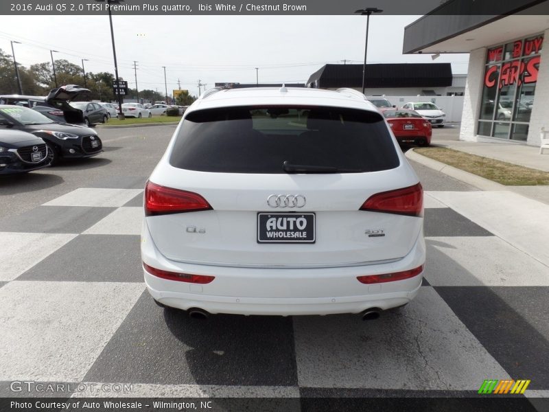 Ibis White / Chestnut Brown 2016 Audi Q5 2.0 TFSI Premium Plus quattro