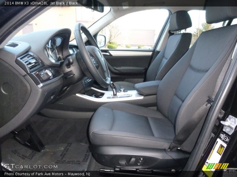 Jet Black / Black 2014 BMW X3 xDrive28i