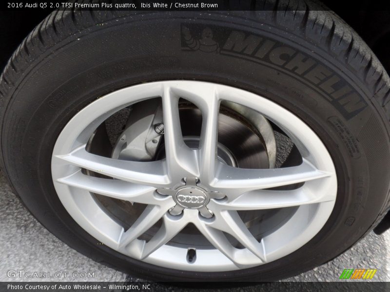 Ibis White / Chestnut Brown 2016 Audi Q5 2.0 TFSI Premium Plus quattro