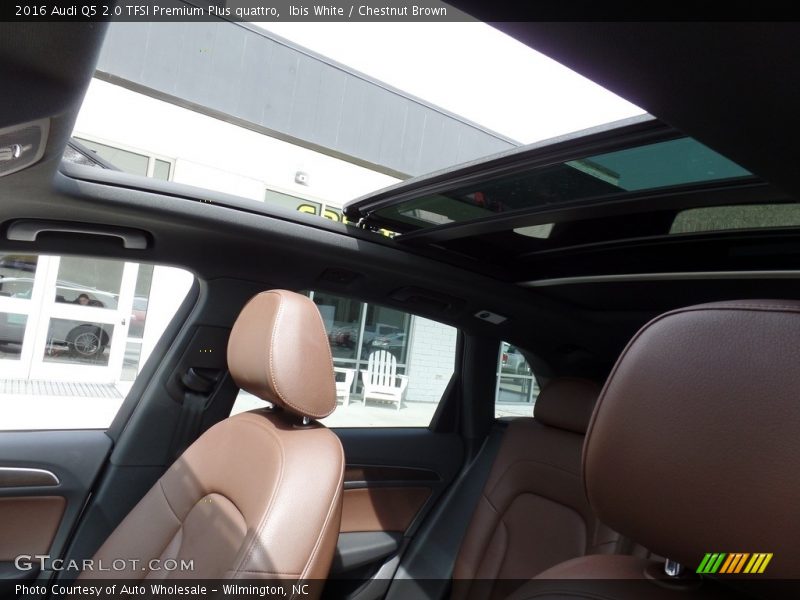 Ibis White / Chestnut Brown 2016 Audi Q5 2.0 TFSI Premium Plus quattro