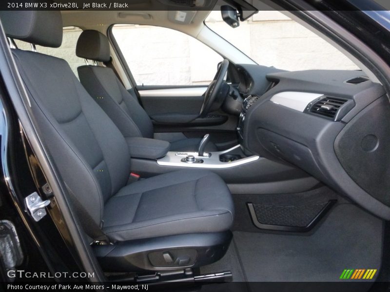 Jet Black / Black 2014 BMW X3 xDrive28i