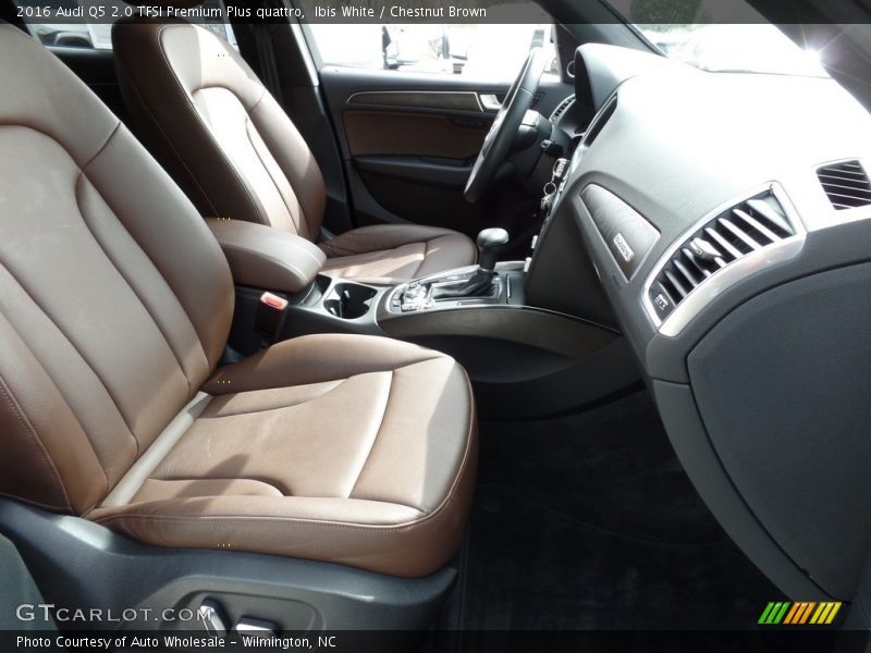 Ibis White / Chestnut Brown 2016 Audi Q5 2.0 TFSI Premium Plus quattro