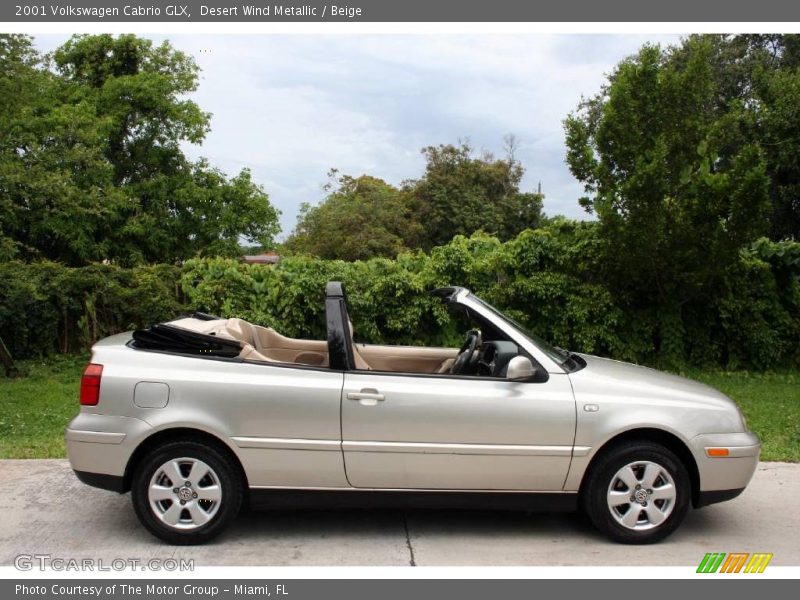 Desert Wind Metallic / Beige 2001 Volkswagen Cabrio GLX