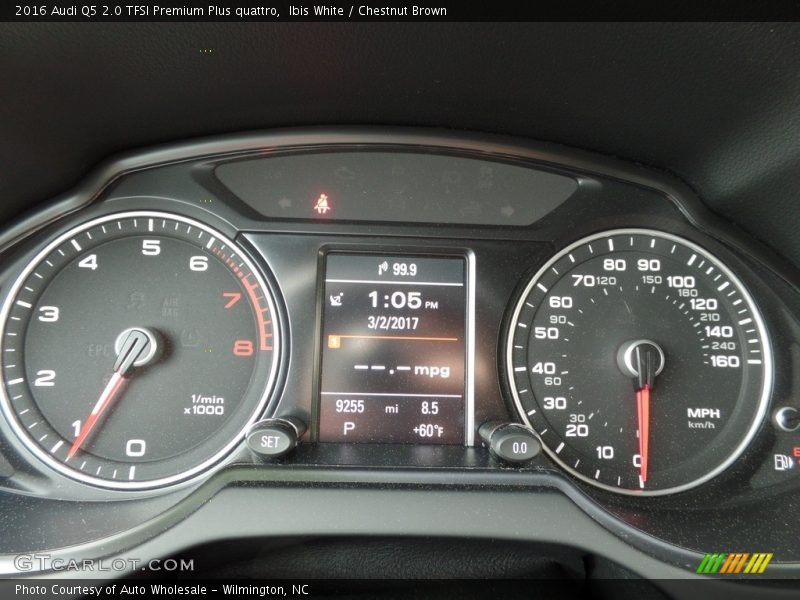 Ibis White / Chestnut Brown 2016 Audi Q5 2.0 TFSI Premium Plus quattro