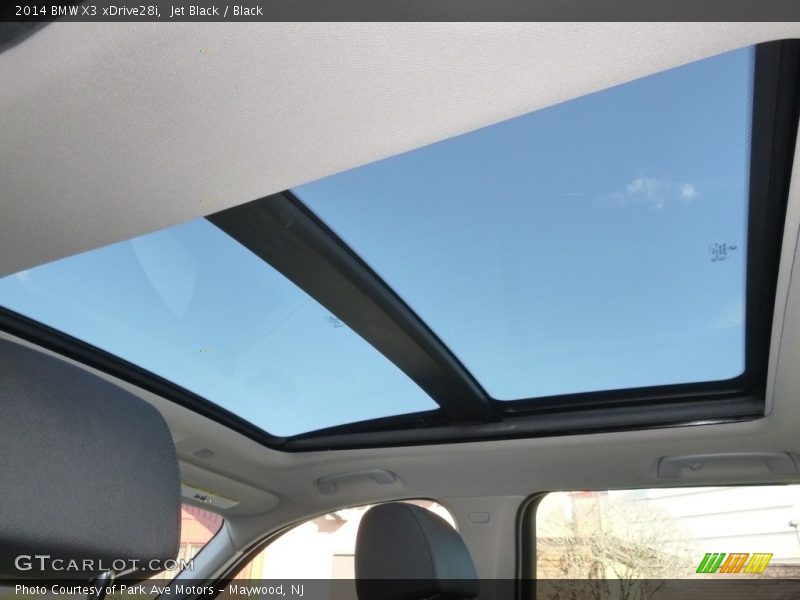Jet Black / Black 2014 BMW X3 xDrive28i