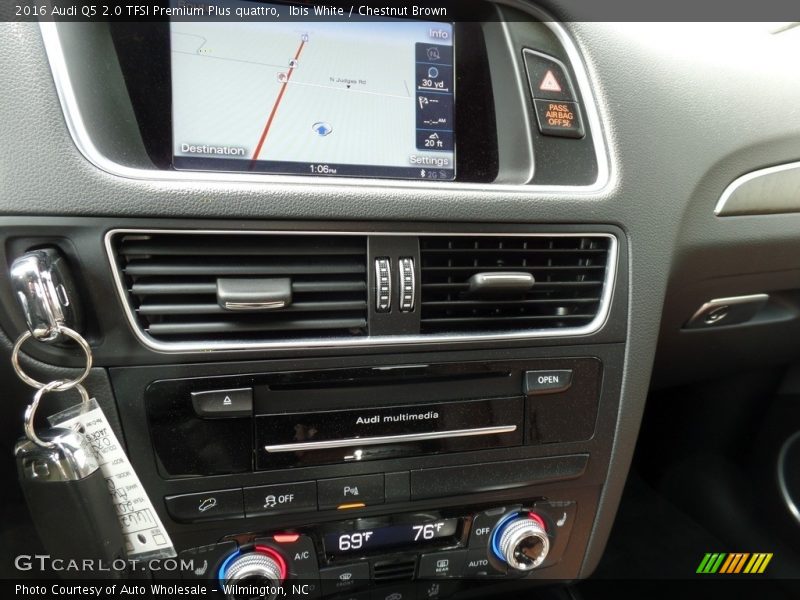 Ibis White / Chestnut Brown 2016 Audi Q5 2.0 TFSI Premium Plus quattro