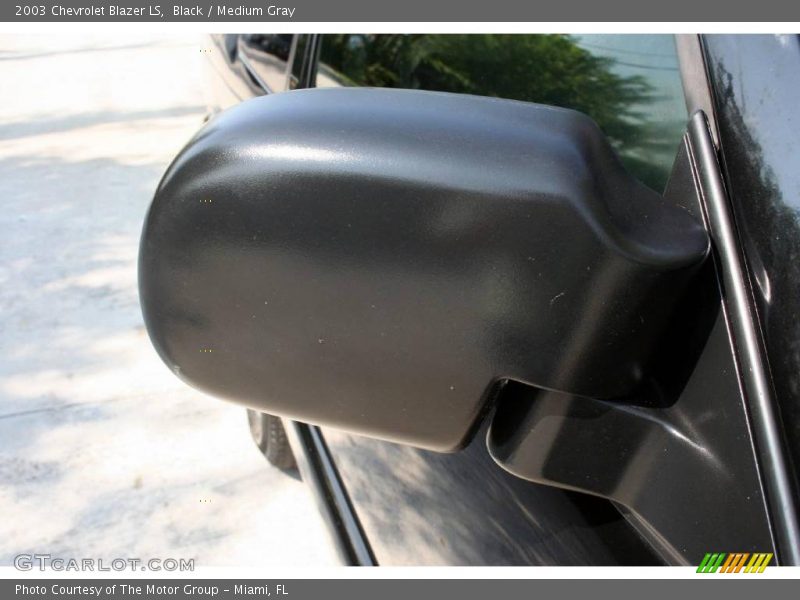 Black / Medium Gray 2003 Chevrolet Blazer LS