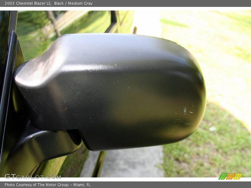 Black / Medium Gray 2003 Chevrolet Blazer LS