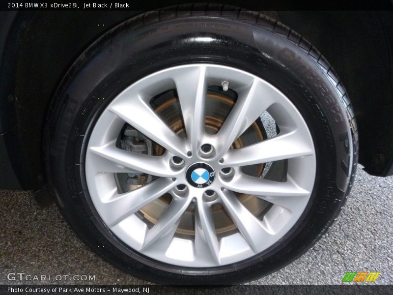 Jet Black / Black 2014 BMW X3 xDrive28i