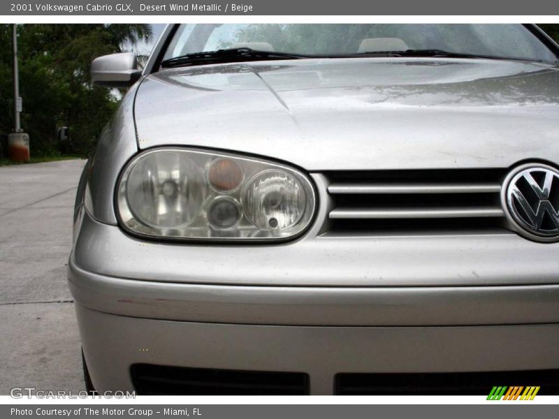 Desert Wind Metallic / Beige 2001 Volkswagen Cabrio GLX
