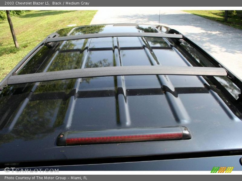 Black / Medium Gray 2003 Chevrolet Blazer LS