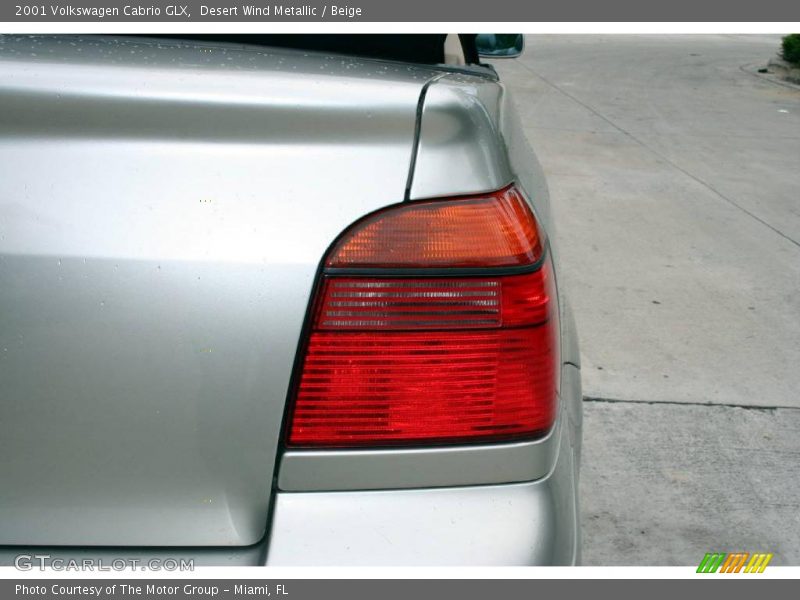 Desert Wind Metallic / Beige 2001 Volkswagen Cabrio GLX